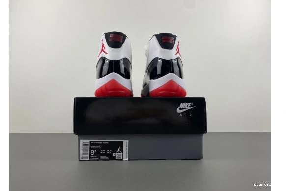 Retro CT8012-106  Bred Jordan 11 CT8012-106 High Concord 0122